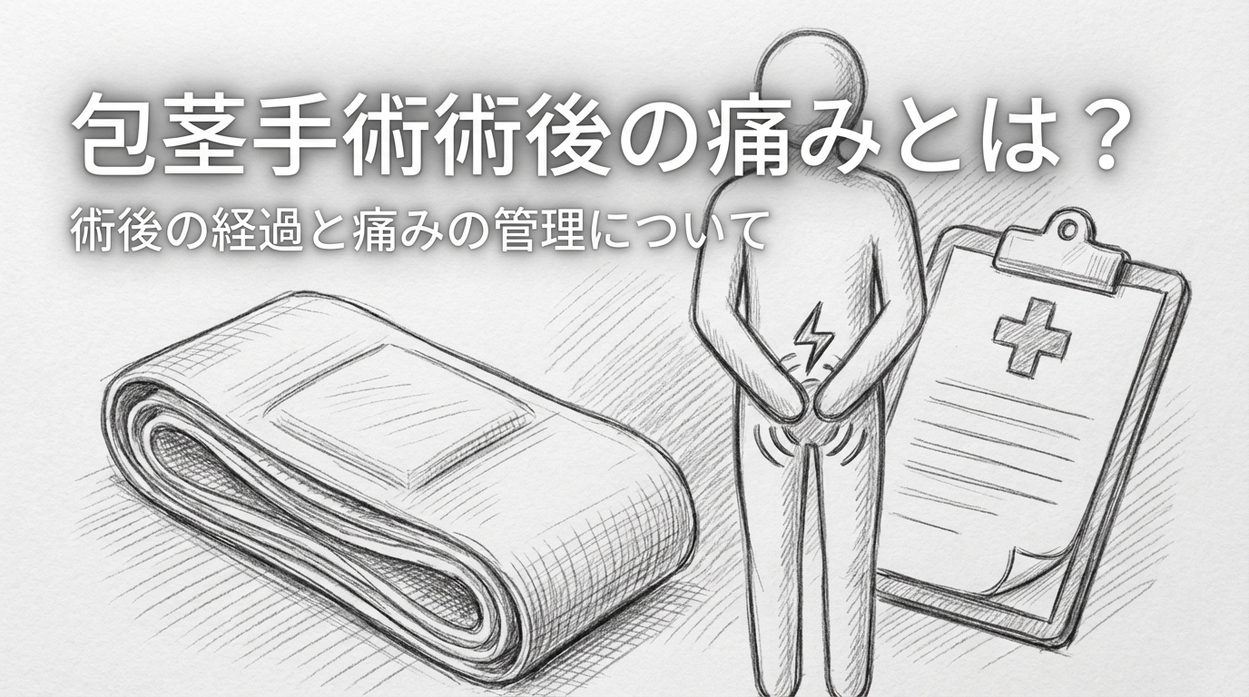 包茎手術術後の痛みとは？