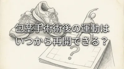包茎手術術後の運動はいつから再開できる？