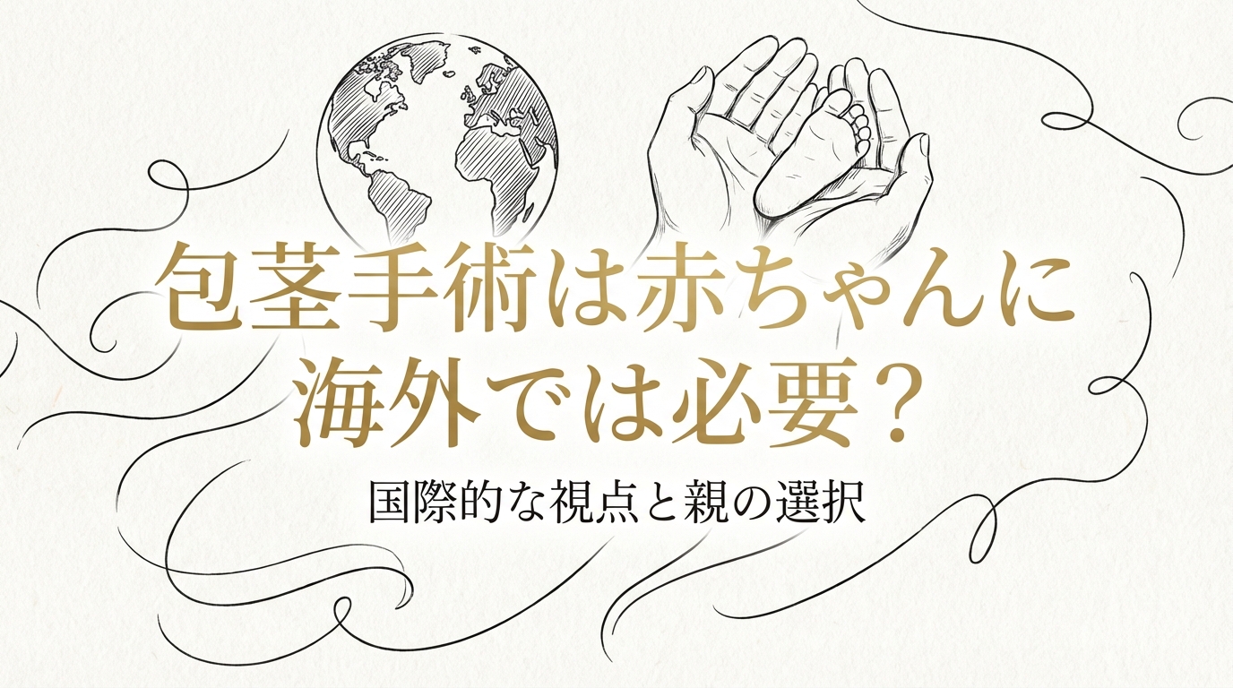 包茎手術は赤ちゃんに海外では必要？