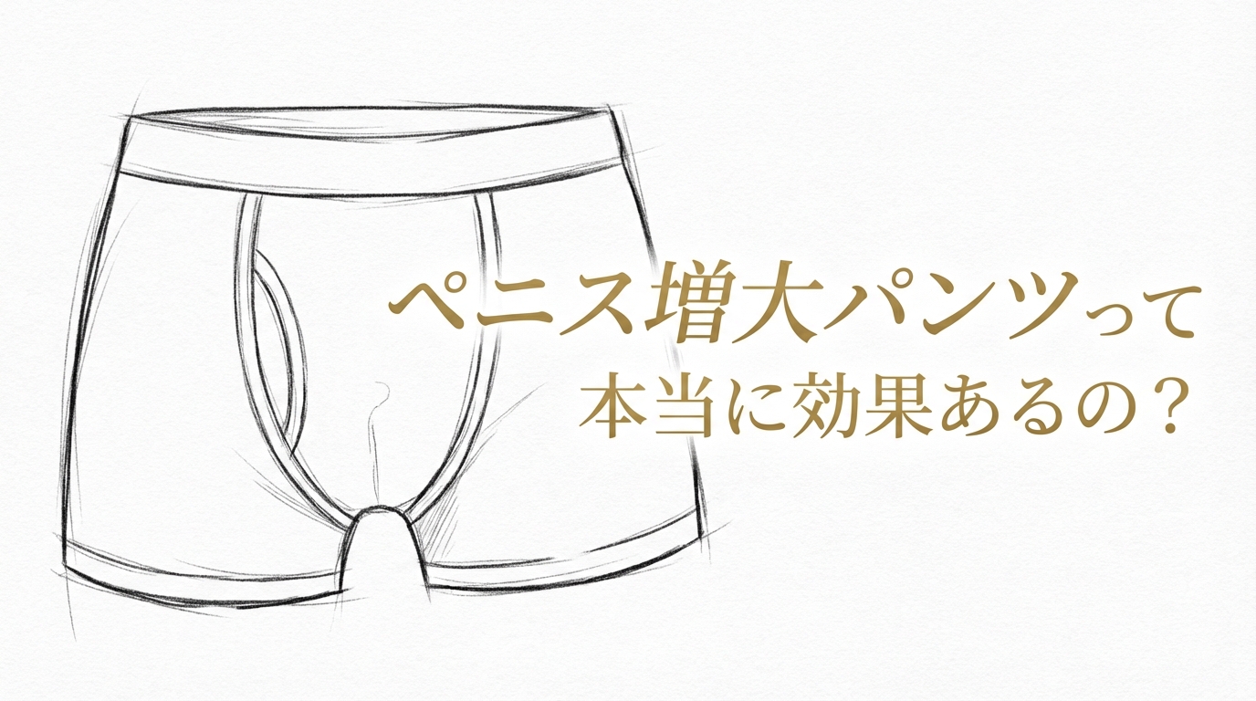 ペニス増大パンツって本当に効果あるの？