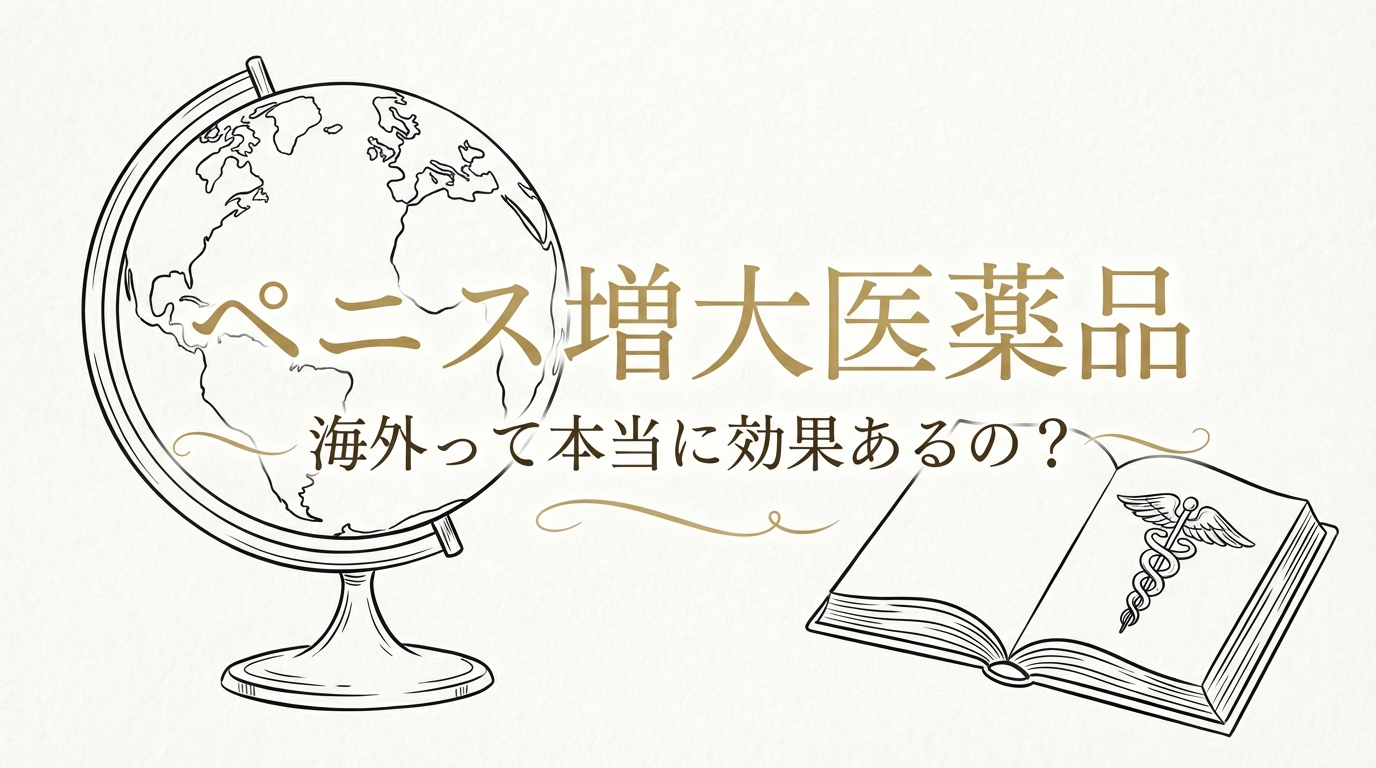ペニス増大医薬品海外って本当に効果あるの？