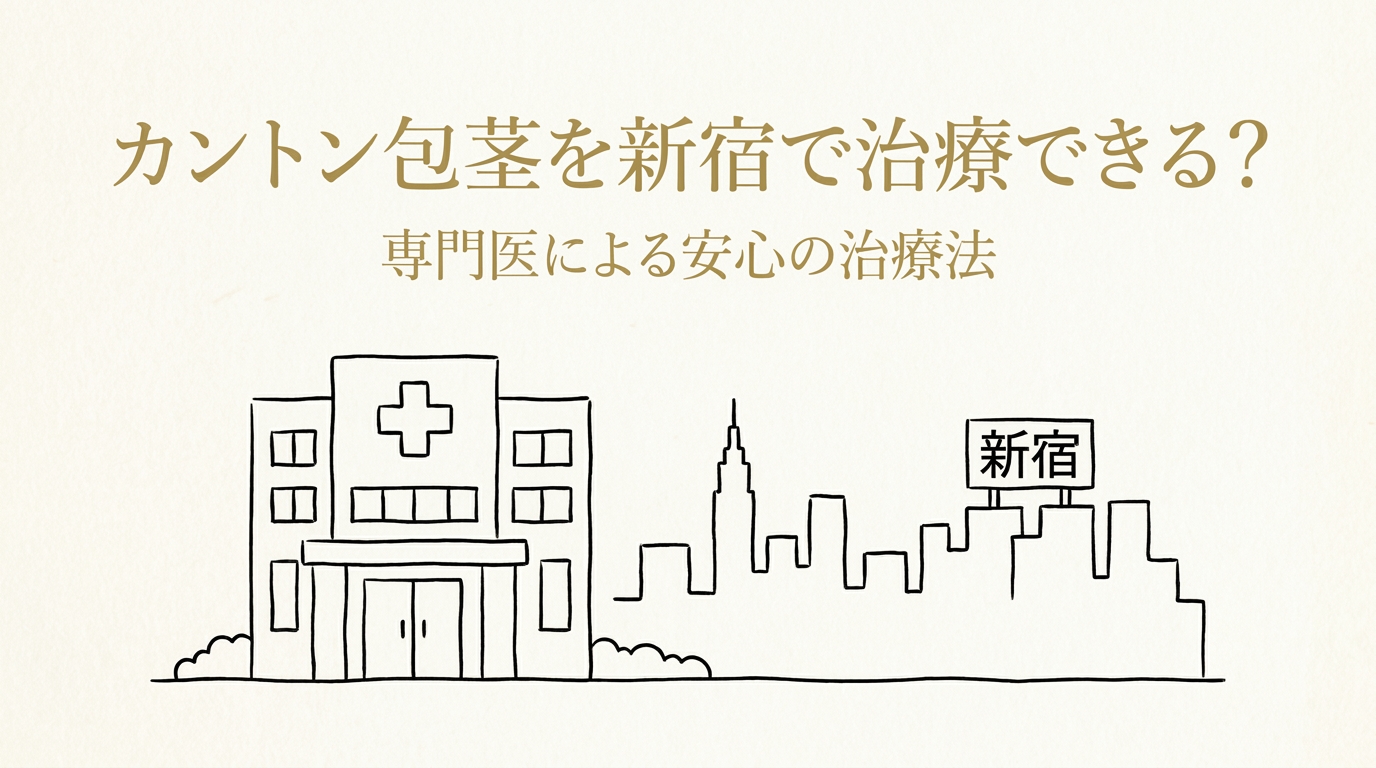 カントン包茎を新宿で治療できる?