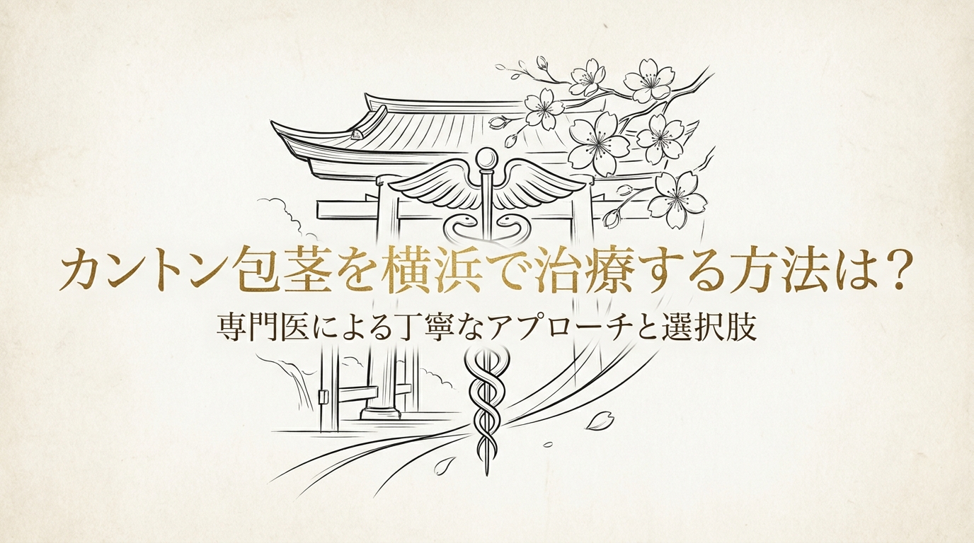 カントン包茎を横浜で治療する方法は?