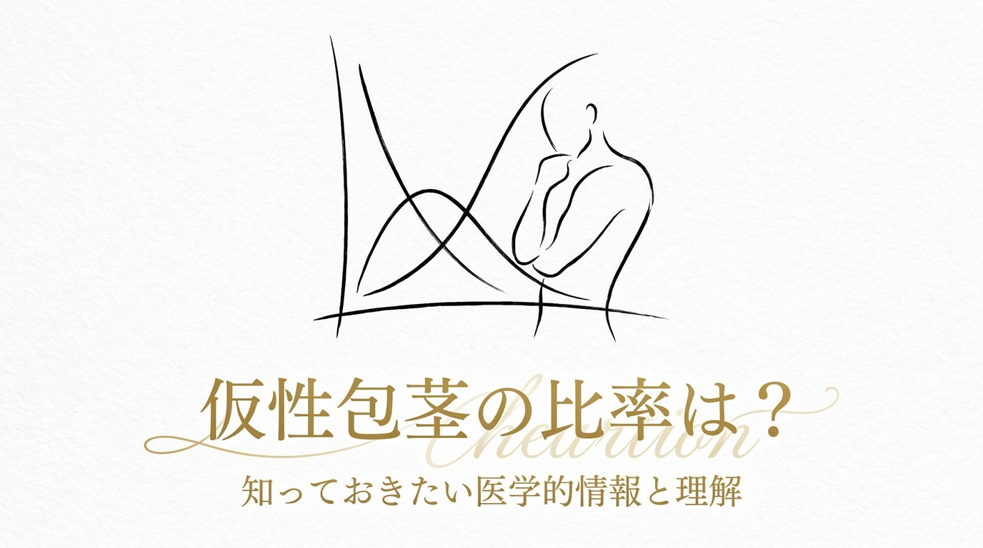 仮性包茎の比率は？