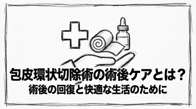 包皮環状切除術の術後ケアとは？