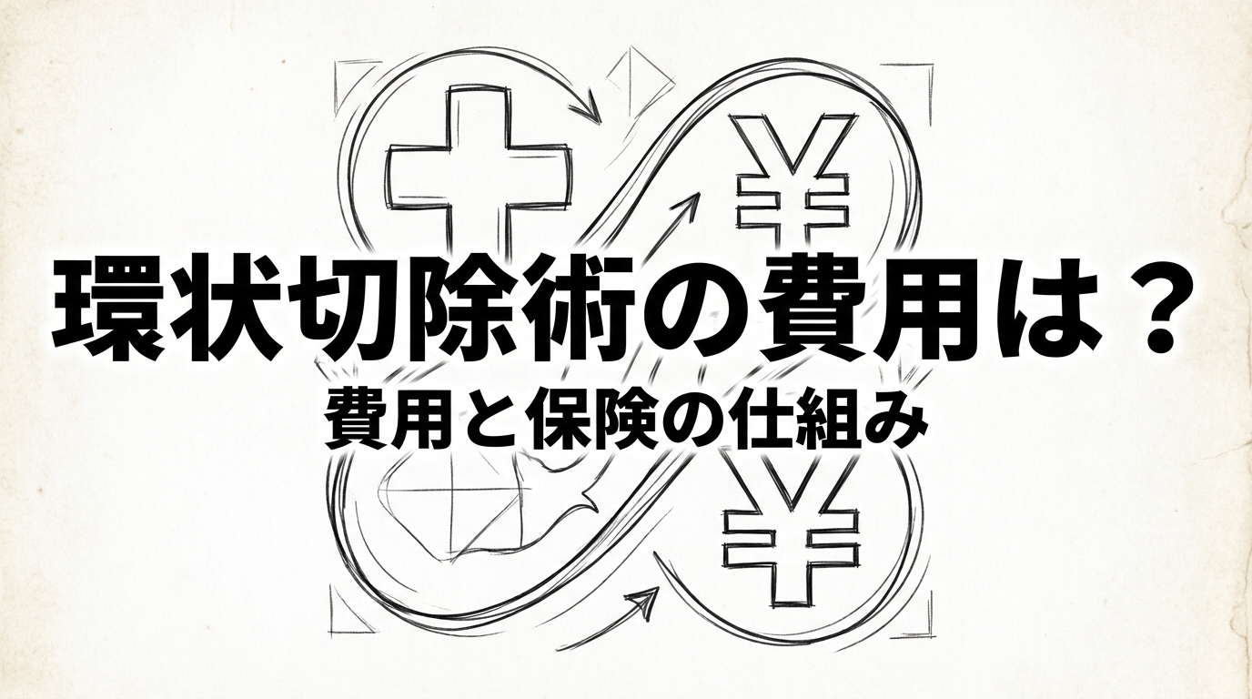 環状切除術の費用は？