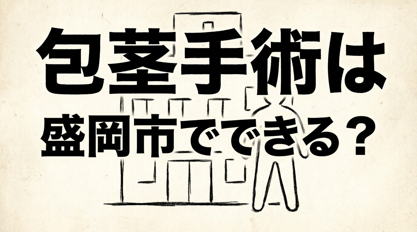 包茎手術は盛岡市でできる?