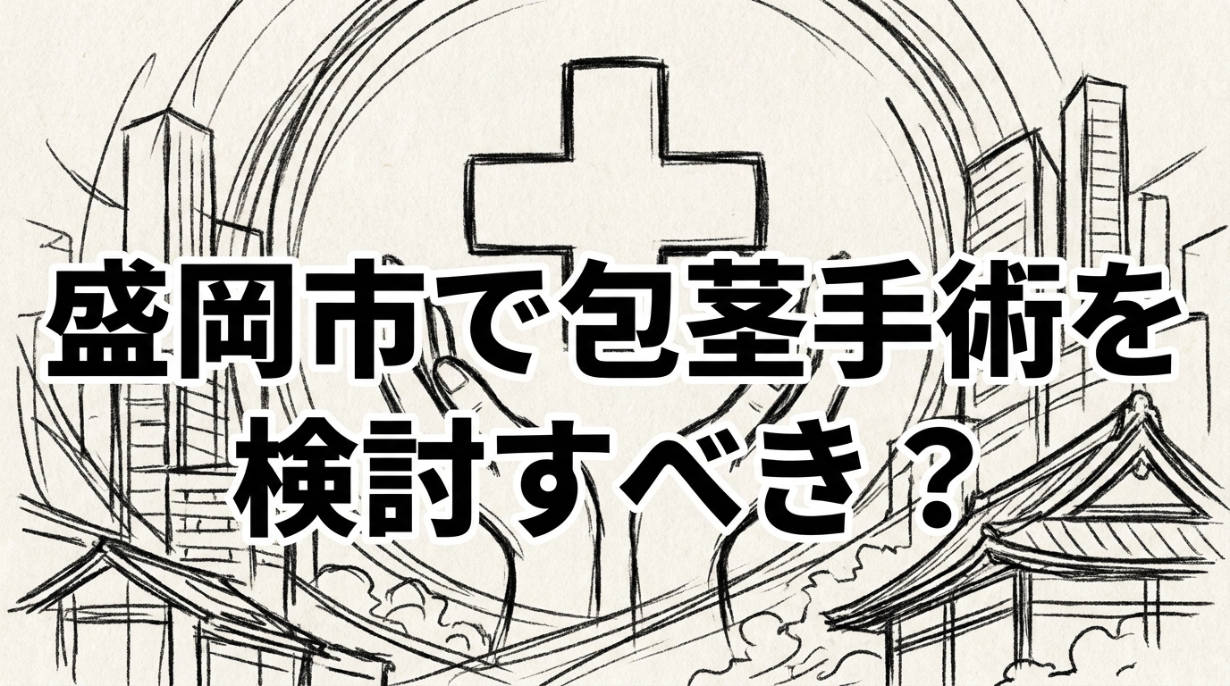盛岡市で包茎手術を検討すべき？