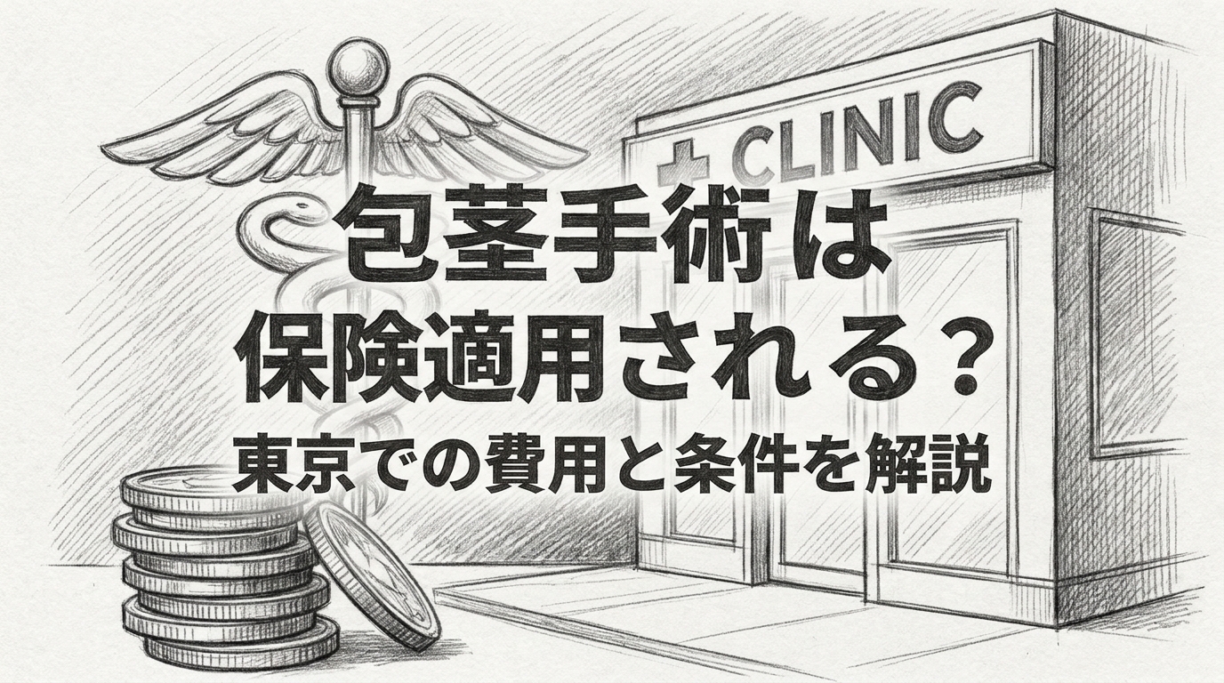 包茎手術は保険適用される？東京での費用と条件を解説