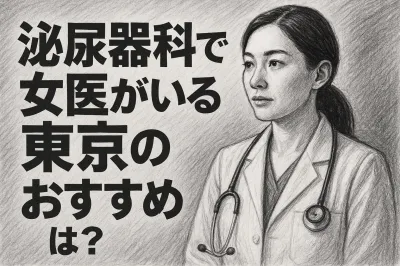 泌尿器科で女医がいる東京のおすすめは？