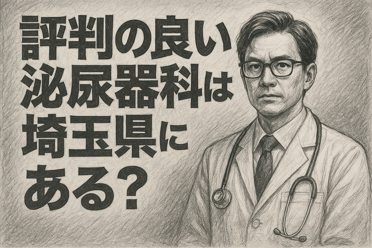 評判の良い泌尿器科は埼玉県にある?