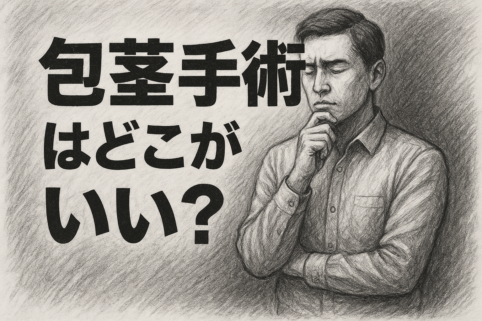 包茎手術はどこがいい?