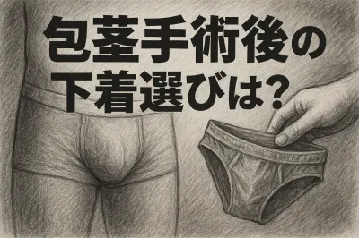 包茎手術後の下着選びは？