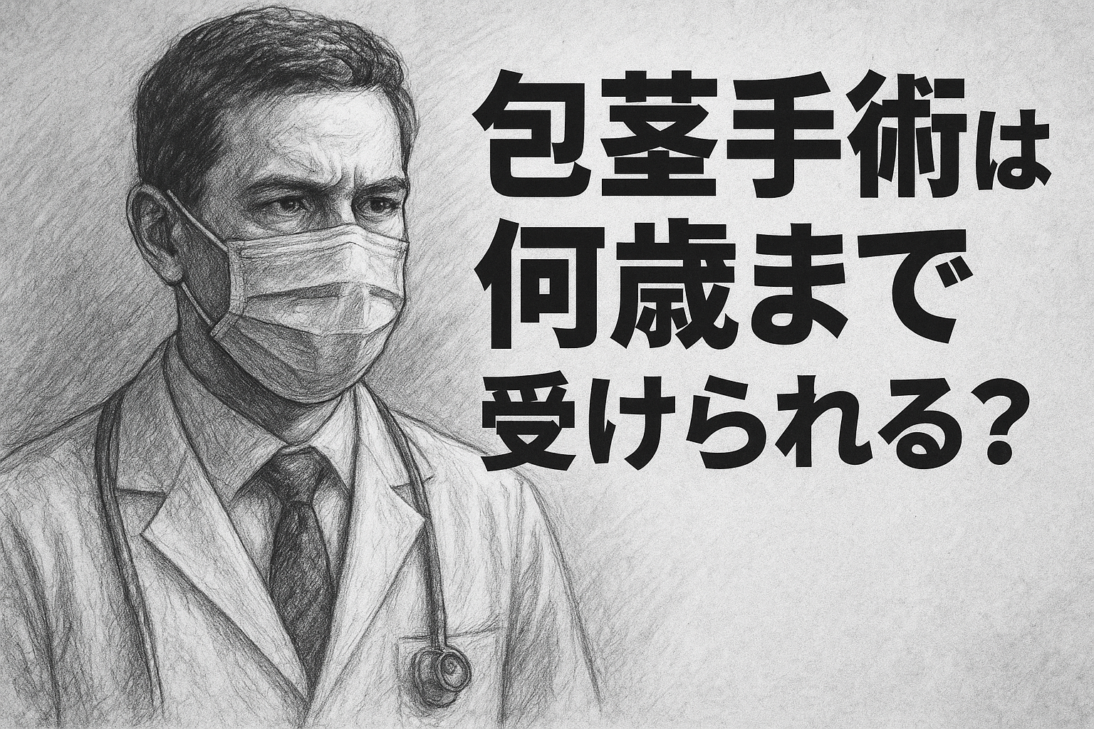 包茎手術は何歳まで受けられる?