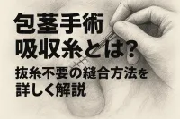 包茎手術の吸収糸とは？抜糸不要の縫合方法を詳しく解説