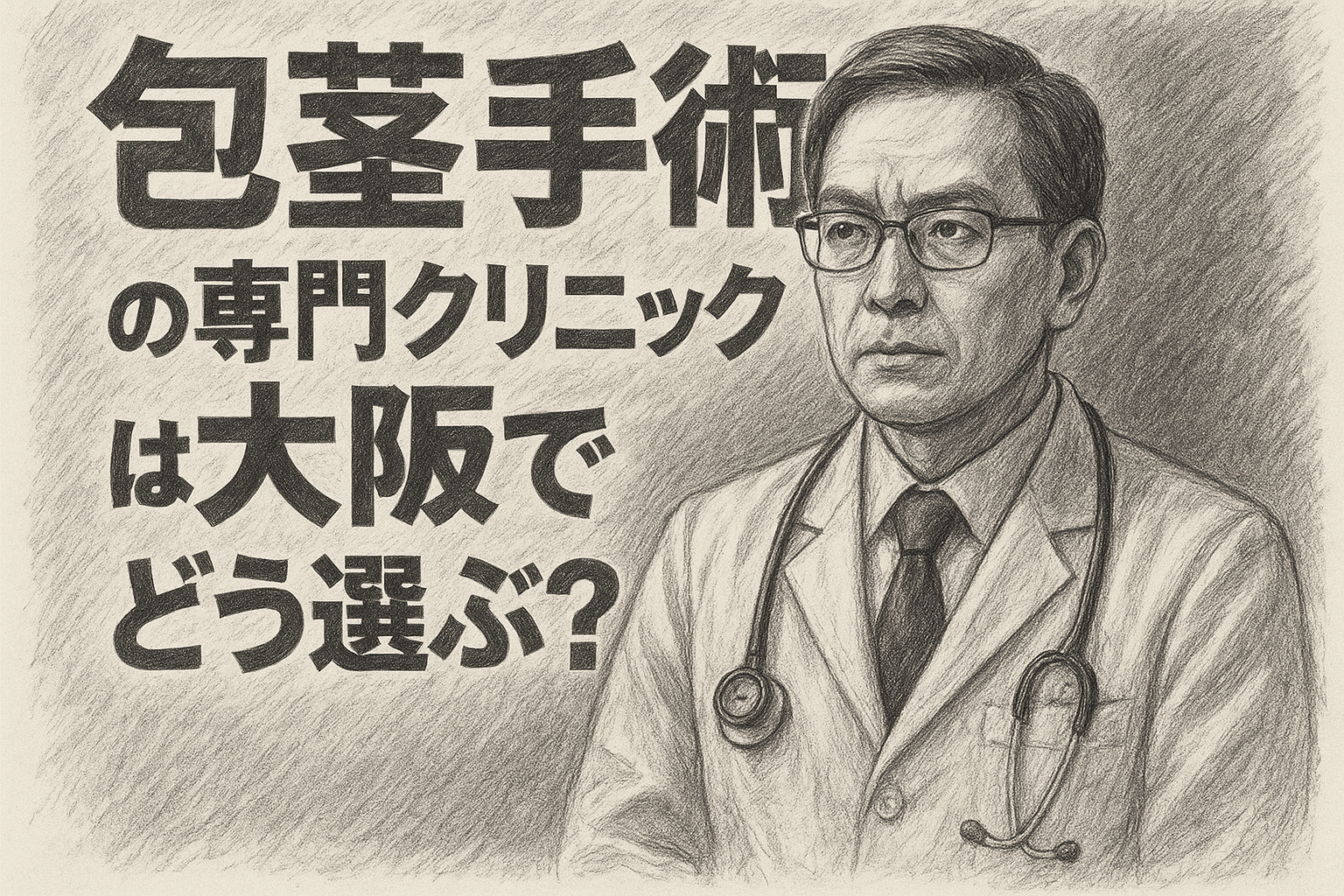 包茎手術の専門クリニックは大阪でどう選ぶ？