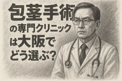 包茎手術の専門クリニックは大阪でどう選ぶ？
