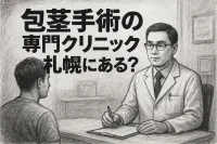 包茎手術の専門クリニックは札幌にある?