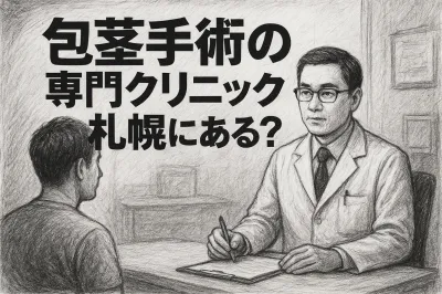 包茎手術の専門クリニックは札幌にある?