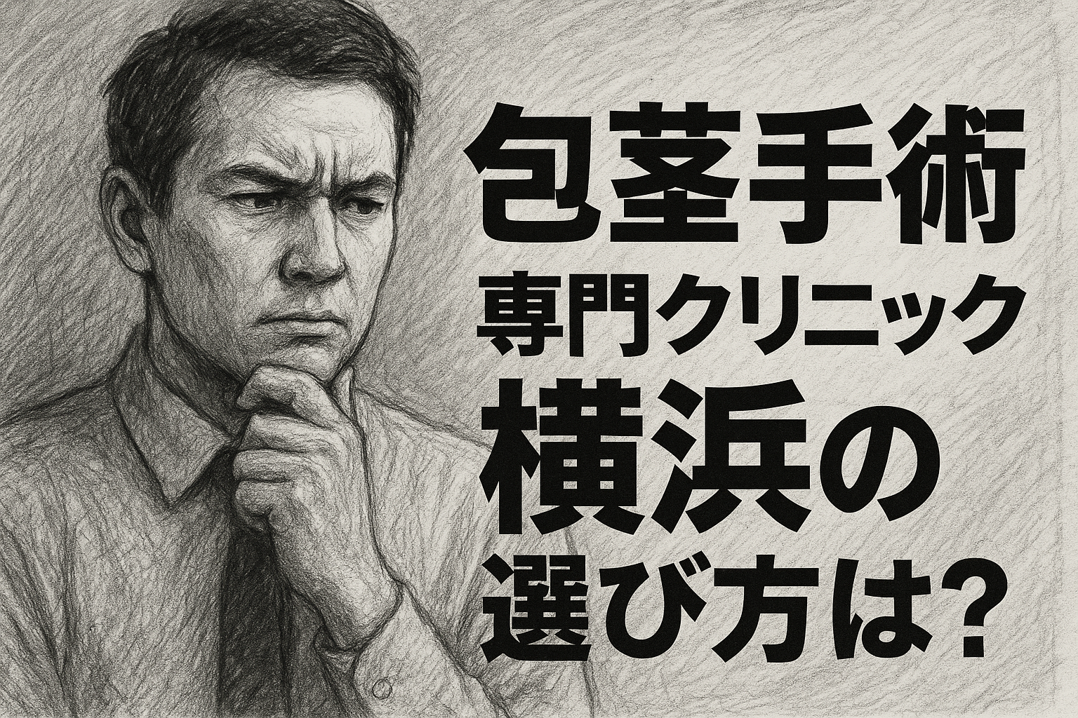 包茎手術専門クリニック横浜の選び方は？