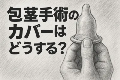 包茎手術後のカバーはどうする？