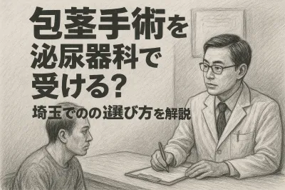 包茎手術を泌尿器科で受ける？埼玉での選び方を解説