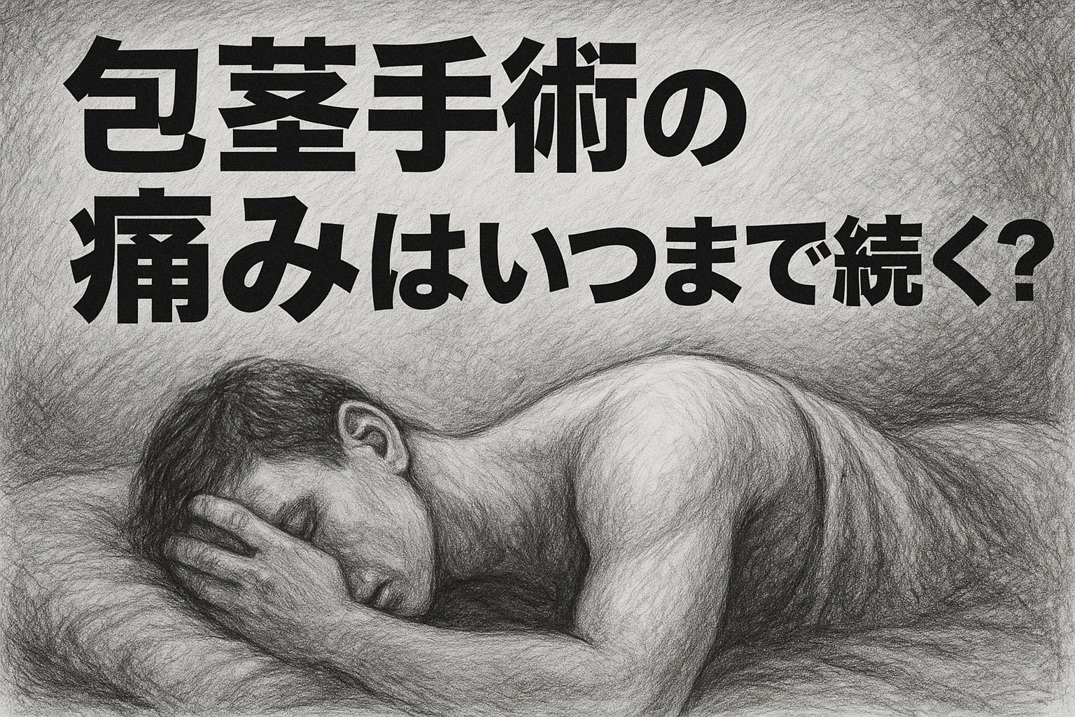 包茎手術の痛みはいつまで続く?