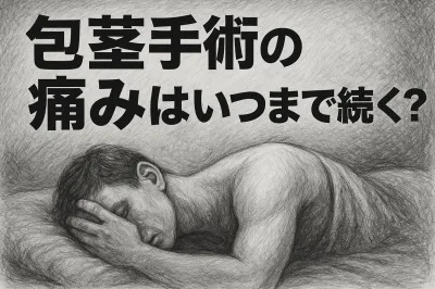包茎手術の痛みはいつまで続く?