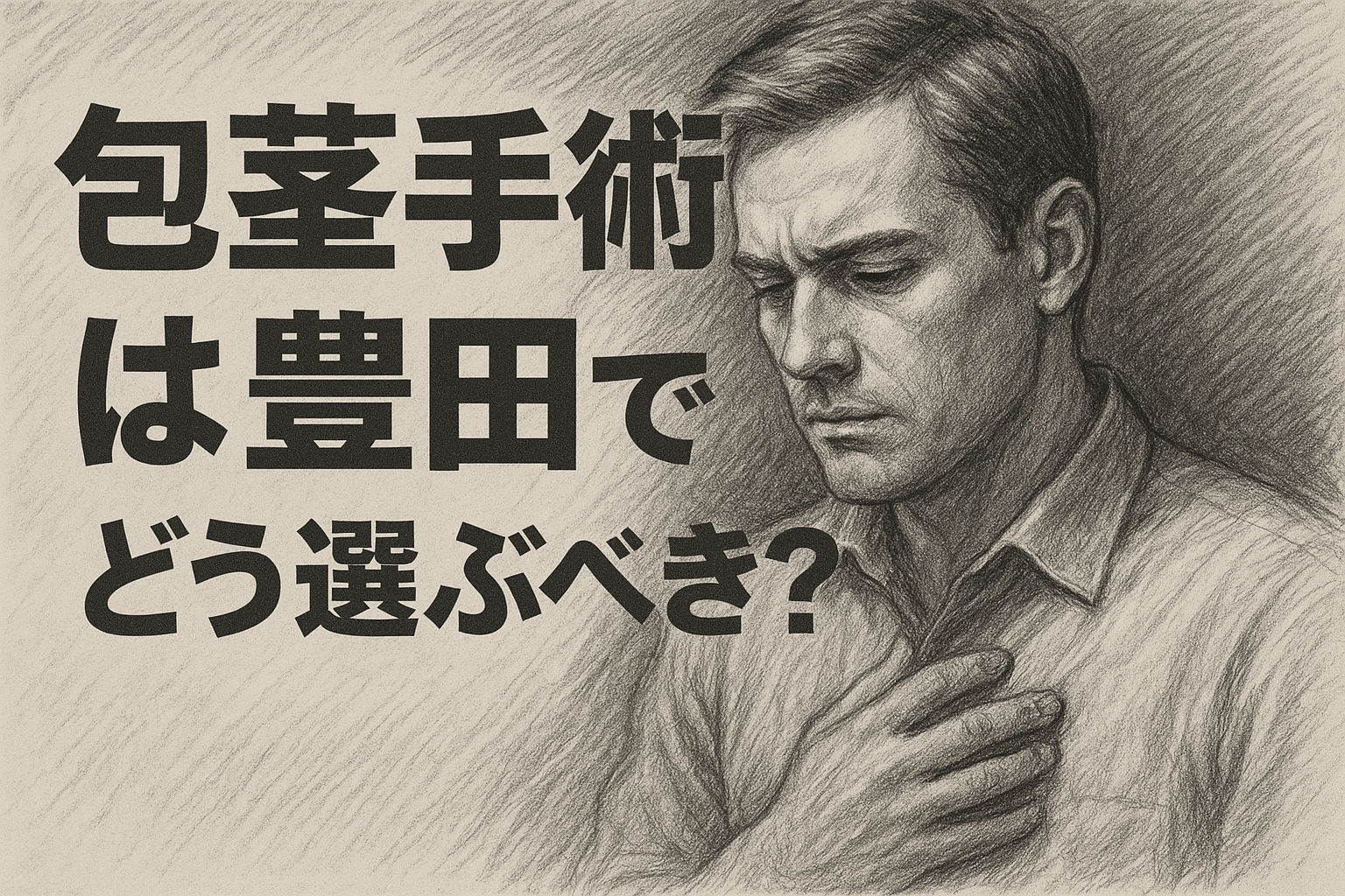 包茎手術は豊田市でどう選ぶべき?