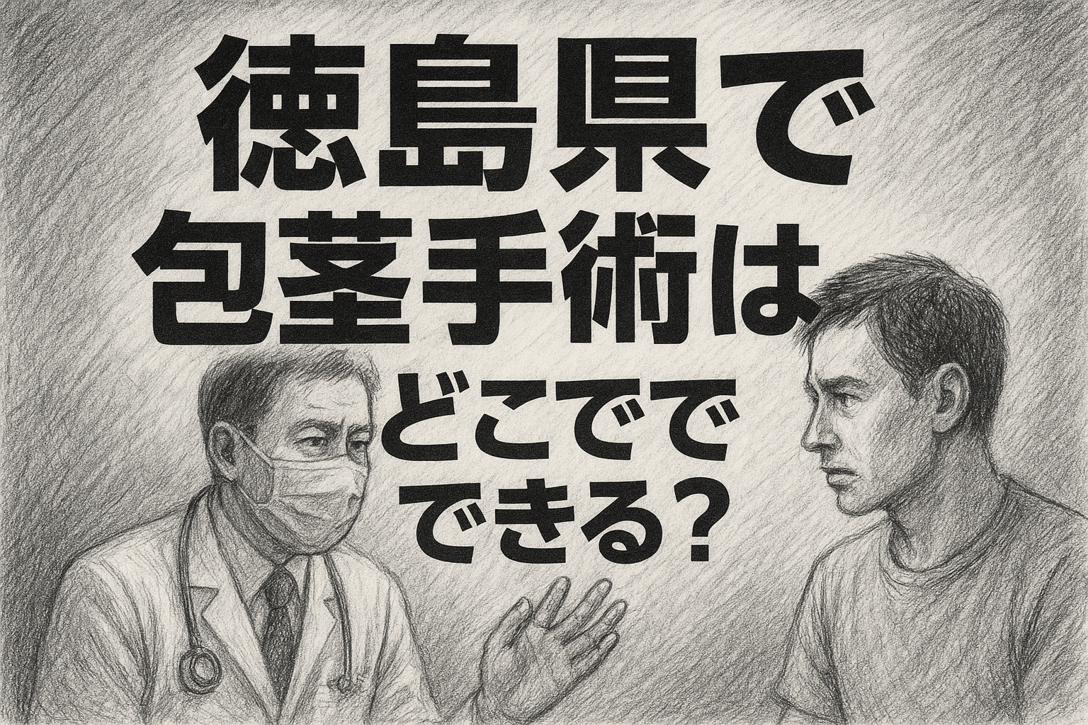 徳島県で包茎手術はどこでできる?