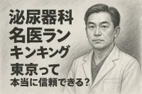 泌尿器科名医ランキング東京って本当に信頼できる？