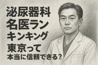 泌尿器科名医ランキング東京って本当に信頼できる？