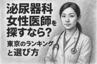 泌尿器科で女性医師を探すなら？東京のランキングと選び方