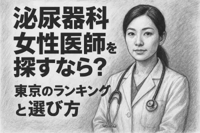 泌尿器科で女性医師を探すなら？東京のランキングと選び方