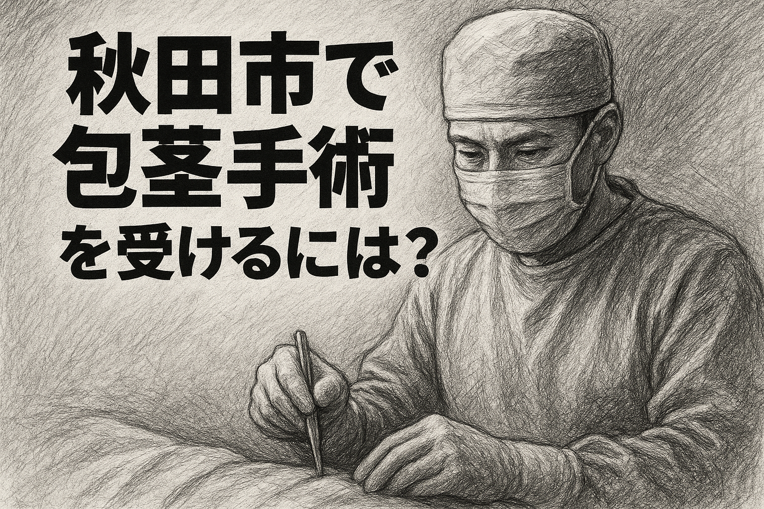 秋田市で包茎手術を受けるには？