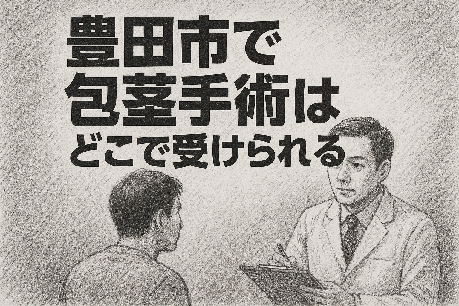 豊田市で包茎手術はどこで受けられる?