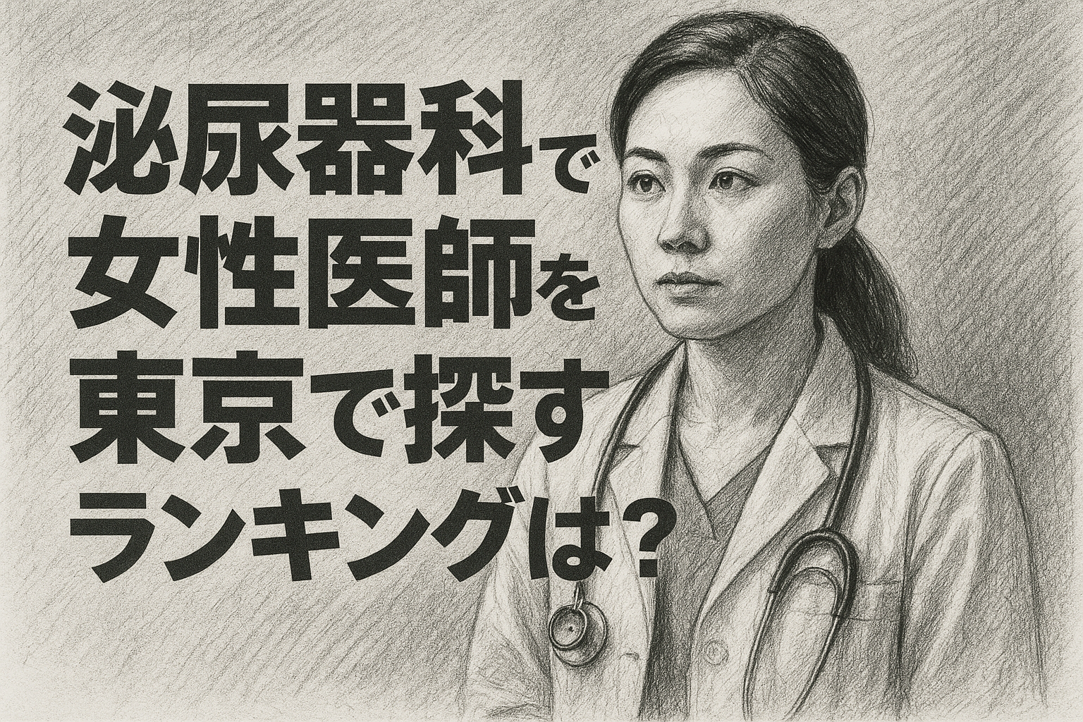 泌尿器科で女性医師を東京で探すランキングは？