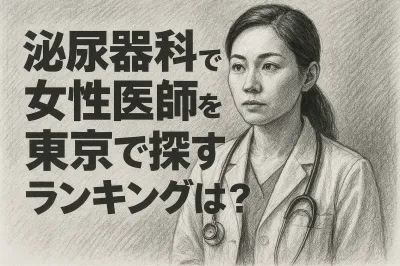 泌尿器科で女性医師を東京で探すランキングは？