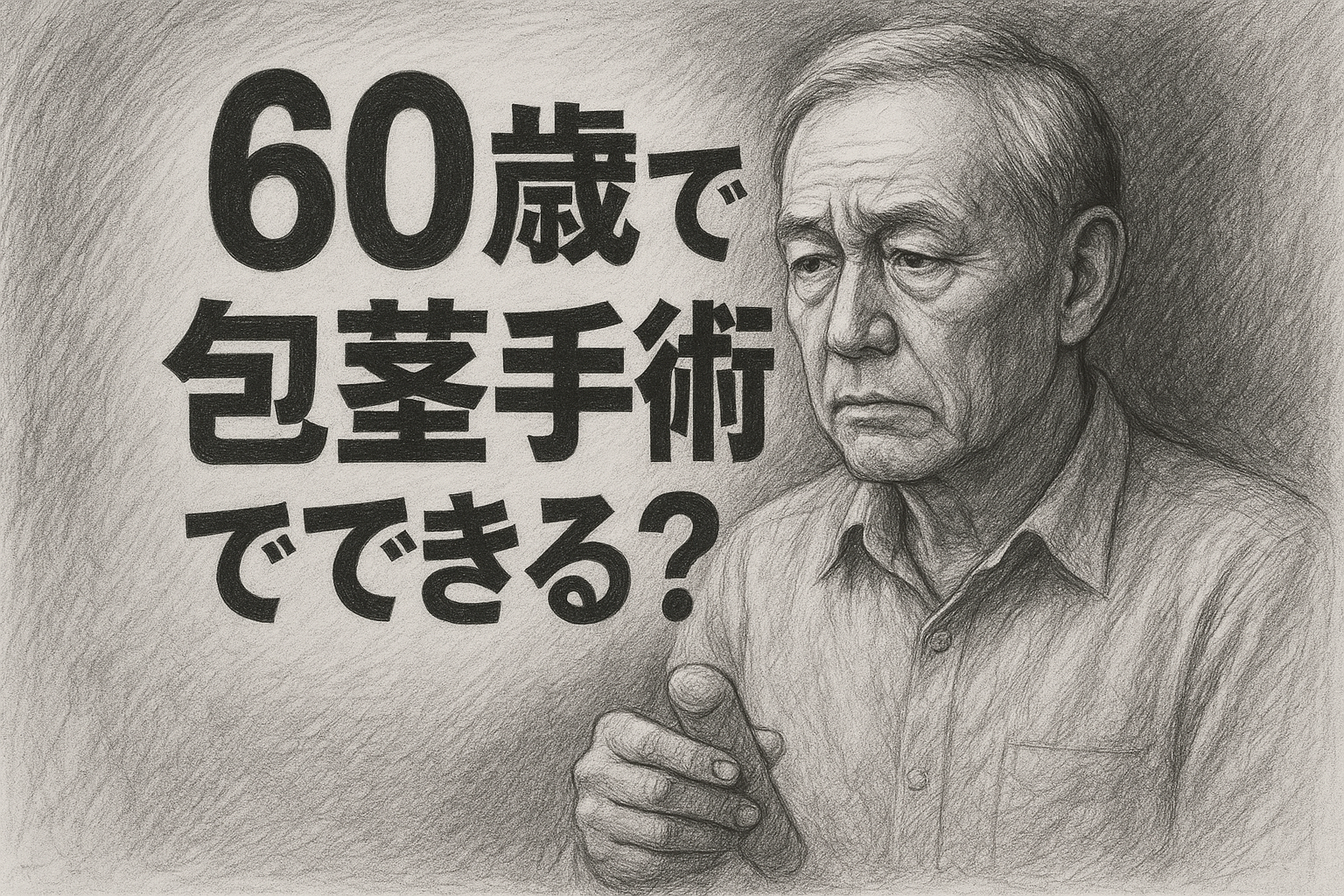 60歳で包茎手術はできる?