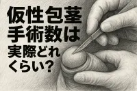 仮性包茎手術数は実際どれくらい?