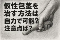 仮性包茎を治す方法は自力で可能？注意点は？