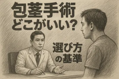 包茎手術どこがいい?選び方の基準