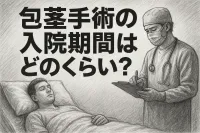 包茎手術の入院期間はどのくらい？