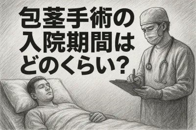 包茎手術の入院期間はどのくらい？