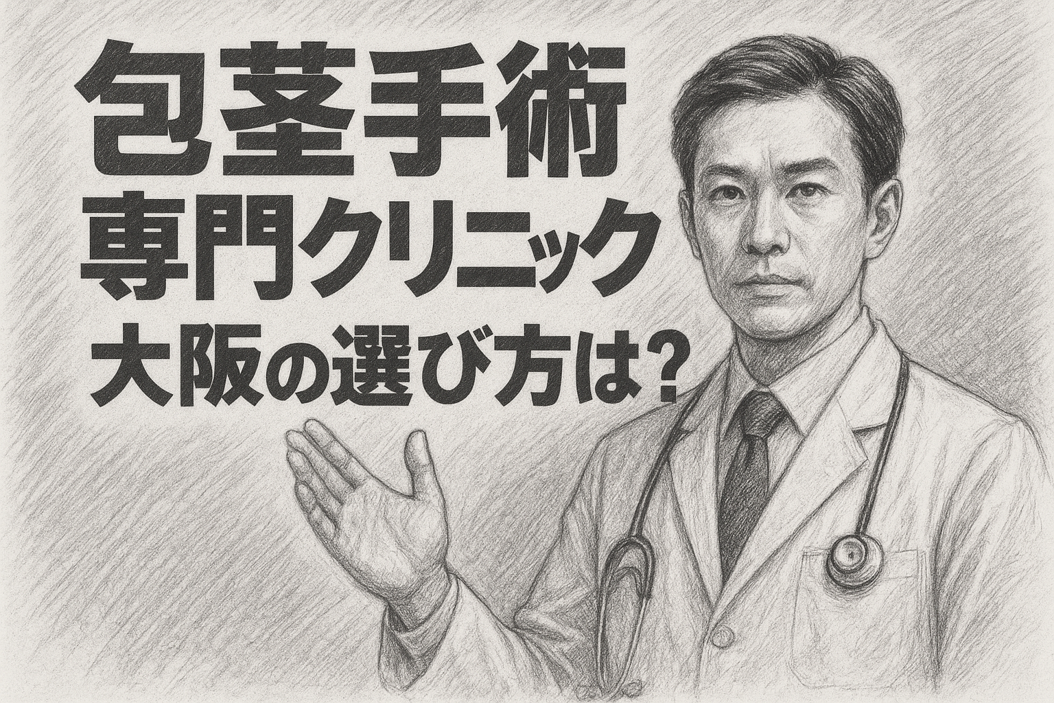 包茎手術専門クリニック大阪の選び方は？