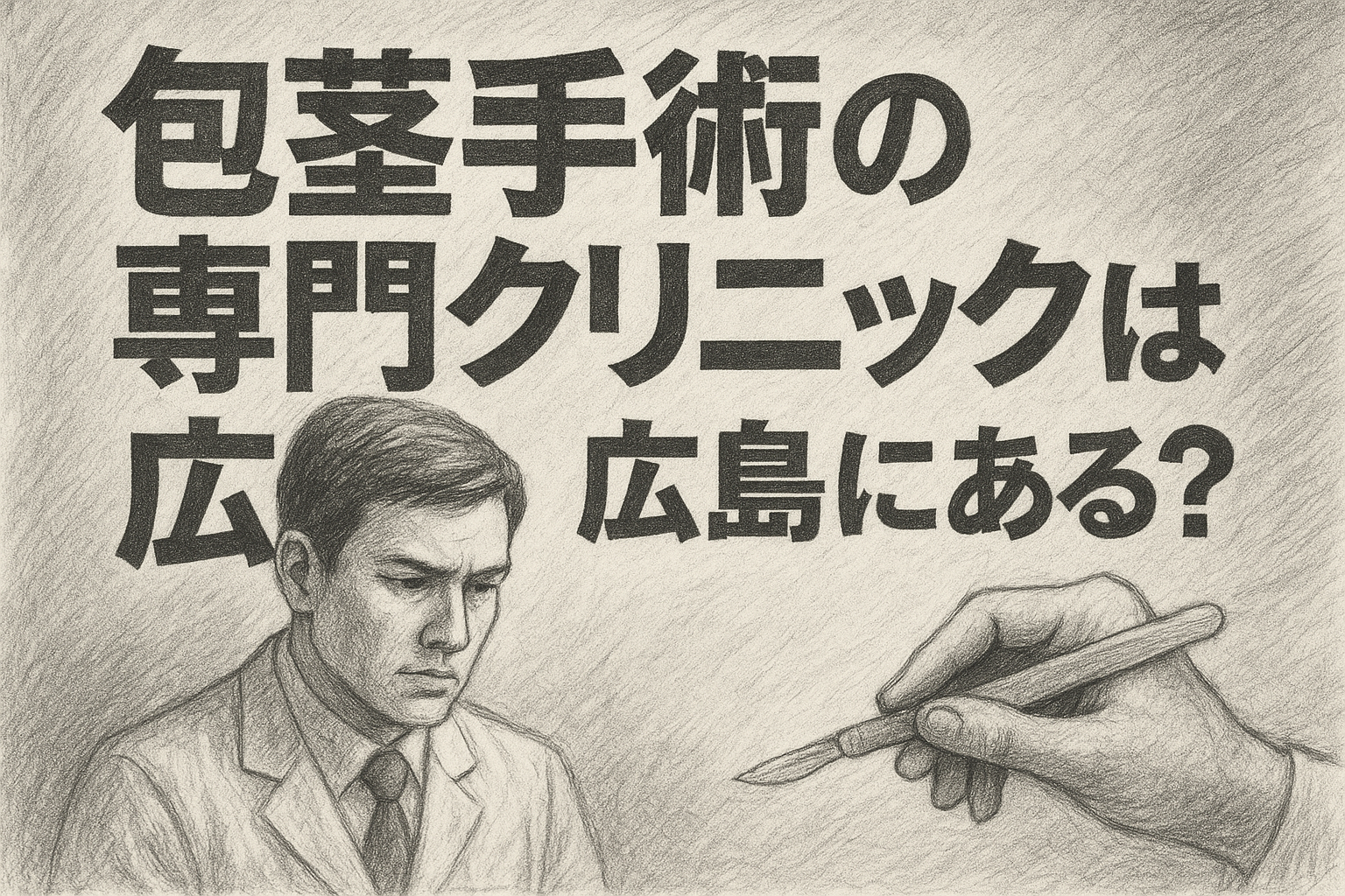 包茎手術の専門クリニックは広島にある?