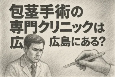 包茎手術の専門クリニックは広島にある?