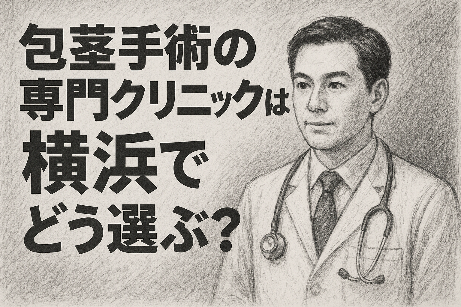 包茎手術の専門クリニックは横浜でどう選ぶ？