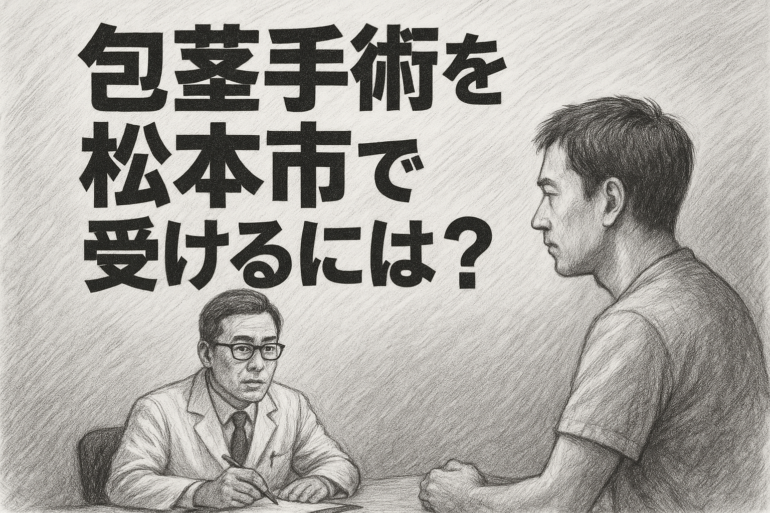 包茎手術を松本市で受けるには?