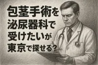 包茎手術を泌尿器科で受けたいが東京で探せる？